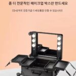 거울, 이동식 브래킷, 조절식 야외 미용 도구 상자가 있는 야외 미용 도구 상자 - 이미지 3