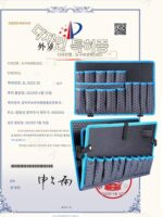 ALUBOX 트롤리 도구 상자 산업용 가구 미용 에어컨 수리 하드웨어 보관 상자 다기능 손잡이 - 이미지 4