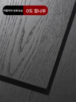 목재 베니어 패널 이탈리아산 반투명 고급 원목 벽 패널 블랙 월넛 원목 베니어 케딩보드 원목 베니어 벽 패널 - 이미지 3