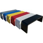 공원 의자 야외 레저 긴 의자 야외 안뜰 코트 휴식 긴 벤치 쇼핑몰 좌석 광장 야외 벤치 - 이미지 5