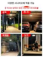 태양광 실외 샹들리에 정원 조명 홈 실내 빌라 문 걸이 조명 선룸 정원 발코니 조명 - 이미지 2