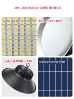 태양광 실외 샹들리에 정원 조명 홈 실내 빌라 문 걸이 조명 선룸 정원 발코니 조명 - 이미지 5