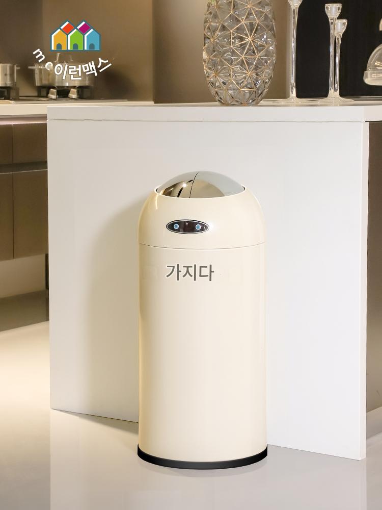 main_720782825145_0 영국 스마트 유도 쓰레기통 대용량 스테인리스 스틸 주방 거실 욕실 화장실 이동식 고가 - 이미지 1