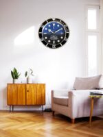 3세대 그린워터 고스트 벽시계 데이토나 벽시계 스윕 세컨드 무음 발광 트렌드 시계 대형 시계 GMT 벽시계 - 이미지 4