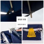 낚시용 우산 천 액세서리 낚시용 우산 방풍 방풍 풀서라운드 범용 두꺼워진 자외선 차단 및 방수 낚시용 우산 텐트 - 이미지 3