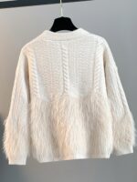 2025년 초가을 신상품 레이지 스타일 스웨터 니트 카디건 재킷 여성 봄 가을 고급 아우터 상의 겨울 - 이미지 3