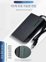 조절 가능한 전원 어댑터 12V 레노버 노트북 충전기 범용 24V 모니터 전원 어댑터 - 이미지 2