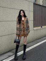 스웨터 재킷 여성 2025 가을 겨울 신상품 루즈한 레이지 스타일 두꺼운 카디건 니트 고급 아우터 탑 트렌디 - 이미지 2