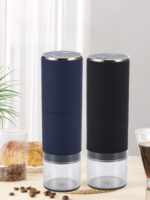 휴대용 커피콩 분쇄기 전기 서양 약품 정제 분쇄기 조절 가능한 거칠고 미세한 금속 분쇄 디스크 소형 분말 기계 - 이미지 5