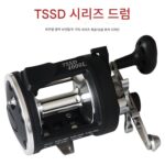 명천 TSSD 비주얼 앵커 피쉬 드럼 휠 풀 메탈 헤드 피쉬 휠 바다 낚시 릴 배수구 포함 ​​낚싯줄 릴 낚시 장비 - 이미지 2