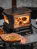 블랙스타피스트 야외 캠핑 다기능 난방 스토브 오븐 초고열량 장작 펠릿 스토브 극한의 추위 난방 - 이미지 2