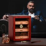 Marvero Humidor 시가 휴미더 시더 박스 대용량 휴미더 시가 세트 - 이미지 3