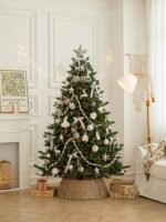 크리스마스 트리 거실 2024 새 집 장식 대형 암호화된 빛나는 DIY 크리스마스 장식 고급 - 이미지 4