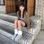 특가 스팟 UGG2024 가을 겨울 신상 양말 부츠 숏 튜브 두꺼운 바닥 높이 따뜻하고 세련된 스노우 부츠 숏 부츠 여성 - 이미지 3