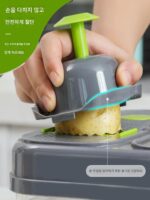 손이 아프지 않은 다기능 야채 커터, 슬라이서, 다이스 스트립, 수동 분쇄기, 강판, 무 분쇄기 - 이미지 2