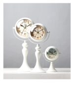 가볍고 고급스러운 철제 무소음 시계 장식품 거실 현관 장식 시계 탁상 시계 무소음 시계 탁상 시계 바 테이블 시계 - 이미지 2