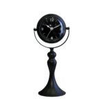 가볍고 고급스러운 철제 무소음 시계 장식품 거실 현관 장식 시계 탁상 시계 무소음 시계 탁상 시계 바 테이블 시계 - 이미지 5