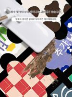 아치형 현관 매트는 현관문 카펫 도어 매트 심플 현관 미끄럼 방지 매트로 잘라서 사용할 수 있습니다. - 이미지 2