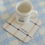 오케이 스트라이프 코스터 수도꼭지 물 흡수 세탁기 침대 옆 탁자 배수 매트 주방 스토브 미끄럼 방지 범용 커버 - 이미지 3