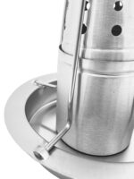 스테인리스 스틸 칠면조 랙 가정용 로스트 치킨 랙 그릴 팬 바베큐 랙 야외 캠핑 바베큐 랙 바베큐 BBQ 분리형 - 이미지 3