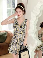 2025년 신상품 여성용 원피스 수영복 보수적 배 가리기, 슬리밍, 작은 가슴 밀어내기 스틸 서포트 여성 수영복 온천 - 이미지 4