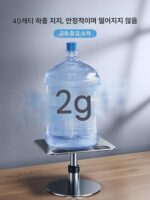 데스크탑 서라운드 사운드 브라켓 전문가용 리프팅 가능 모니터 스피커 배치 랙 풀 메탈 높이 조절형 베이스 브라켓 - 이미지 4