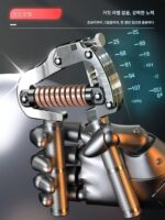 완지아 조절식 남성용 전금속 그리퍼, 전문가 및 고급 버전, 손 근력 트레이닝 25~120kg 중량 트레이닝 - 이미지 2