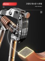 완지아 조절식 남성용 전금속 그리퍼, 전문가 및 고급 버전, 손 근력 트레이닝 25~120kg 중량 트레이닝 - 이미지 4