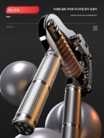 완지아 조절식 남성용 전금속 그리퍼, 전문가 및 고급 버전, 손 근력 트레이닝 25~120kg 중량 트레이닝 - 이미지 5