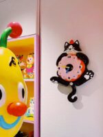 uodycoco 오리지널 고양이 시계 귀여운 창의적인 벽시계 예술적인 일본 스타일 거실 벽시계 이사 선물 - 이미지 5