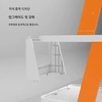 간단한 계단 신발장 홈 도어 스텝 신발 보관 조합 유물 수직 방진 신발장 - 이미지 4