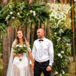 LED 네온 조명 백 플레이트 웨딩 투명 아크릴 네온 조명 장식 휴일 분위기 조명 - 이미지 4