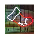 LED 네온 조명 백 플레이트 웨딩 투명 아크릴 네온 조명 장식 휴일 분위기 조명 - 이미지 5