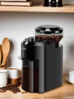 Wancle 커피콩 분쇄기 분쇄기 가정용 및 상업용 전자동 이탈리아 전기 분쇄기 다기능 - 이미지 4