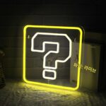 LED 네온 조명 후면 패널 물음표 투명 아크릴 네온 조명 장식 축제 분위기 조명