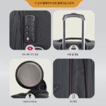 옥스포드 천 소프트 박스 어머니 트롤리 가방 범용 휠 18 인치 탑승 비밀번호 상자 긁힘 방지 내마모성 무소음 - 이미지 2