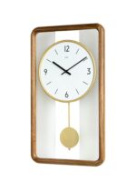 Duodi 중국산 원목 벽시계 거실 시계 분위기 있는 심플한 진자 일본 복고풍 진자 시계 창의적인 장식 벽시계 - 이미지 5