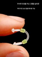 서브라인 스플리터 실리콘 스플리터 더블훅 고정거리 스페이스빈 엉킴방지 분리기 엉킴방지 낚시 소형 악세사리 - 이미지 3