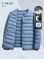 Snowfly 2025 남성용 다운 재킷 라이너 - 가볍고 따뜻한 아우터웨어, 긴팔, 안팎으로 착용 가능, 가을과 겨울에 활용도 높은 이너 티셔츠 - 이미지 3