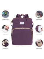 독일 백팩 엄마와 아기 가방 다기능 휴대용 외출 엄마 가방 야외 스포츠 레저 대용량 보관 가방 - 이미지 3