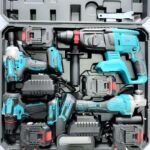 해외 무역 마키타 리튬 배터리 도구 세트 충전식 리튬 배터리 전기 해머 각도 연삭기 절단기 핸드 드릴 전기 렌치 - 이미지 2