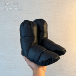 발 커버 바닥 따뜻한 신발 겨울 하이킹 캠핑 텐트 신발 눈 부츠 숙제 따뜻한 발