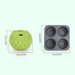 도글레미 반려견 천연고무 간식 공 장난감 세트 새는 음식 냄새 맡는 슬로우푸드 훈련 놀이 공 - 이미지 5