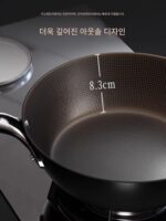 독일산 고급 티타늄 철심팬 노스틱팬 가정용 무코팅 심심프라이팬 프라이팬 가스레인지 전용 - 이미지 3
