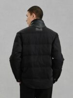 GXG 남성용 작업복 셔츠 스타일 경량 다운 재킷 (통근용), 2024년 겨울 신상품 G24XY24058 - 이미지 4