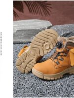 전기 가열 신발 충전식 워킹 남성용 겨울 야외 가열 신발 플러스 벨벳 전기 가열 스노우 부츠 내한성 보온 가열 신발 - 이미지 3