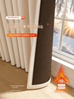 겨울철 방풍, 방한, 방한, 방풍, 방풍 기능을 갖춘 두꺼운 커튼으로 침실과 발코니에 적합합니다.