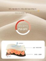 겨울철 방풍, 방한, 방한, 방풍, 방풍 기능을 갖춘 두꺼운 커튼으로 침실과 발코니에 적합합니다. - 이미지 2