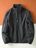 디지아 양면 소프트쉘 재킷 가을 겨울 남성용 스탠드업 칼라 합성 폴라 플리스 재킷 방수 두꺼워짐 재킷