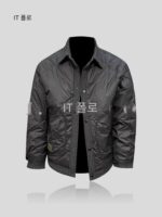 IT POLO 부티크 ~ 남성용 가벼운 숏 다운 재킷, 새로운 겨울 트렌드, 90% 흰색 오리털, 젊은층을 위한 싱글 브레스트 코트. - 이미지 5